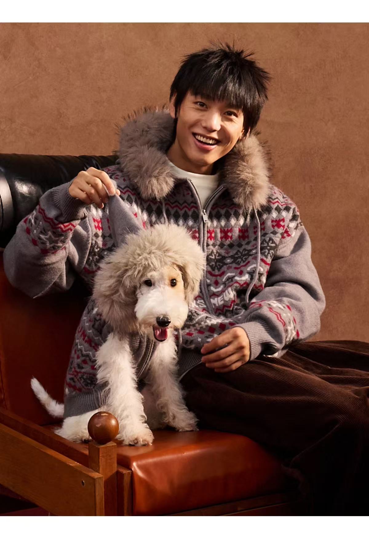 Matching Style Set-NewJNXS Fair Isle Sweater(Adult)