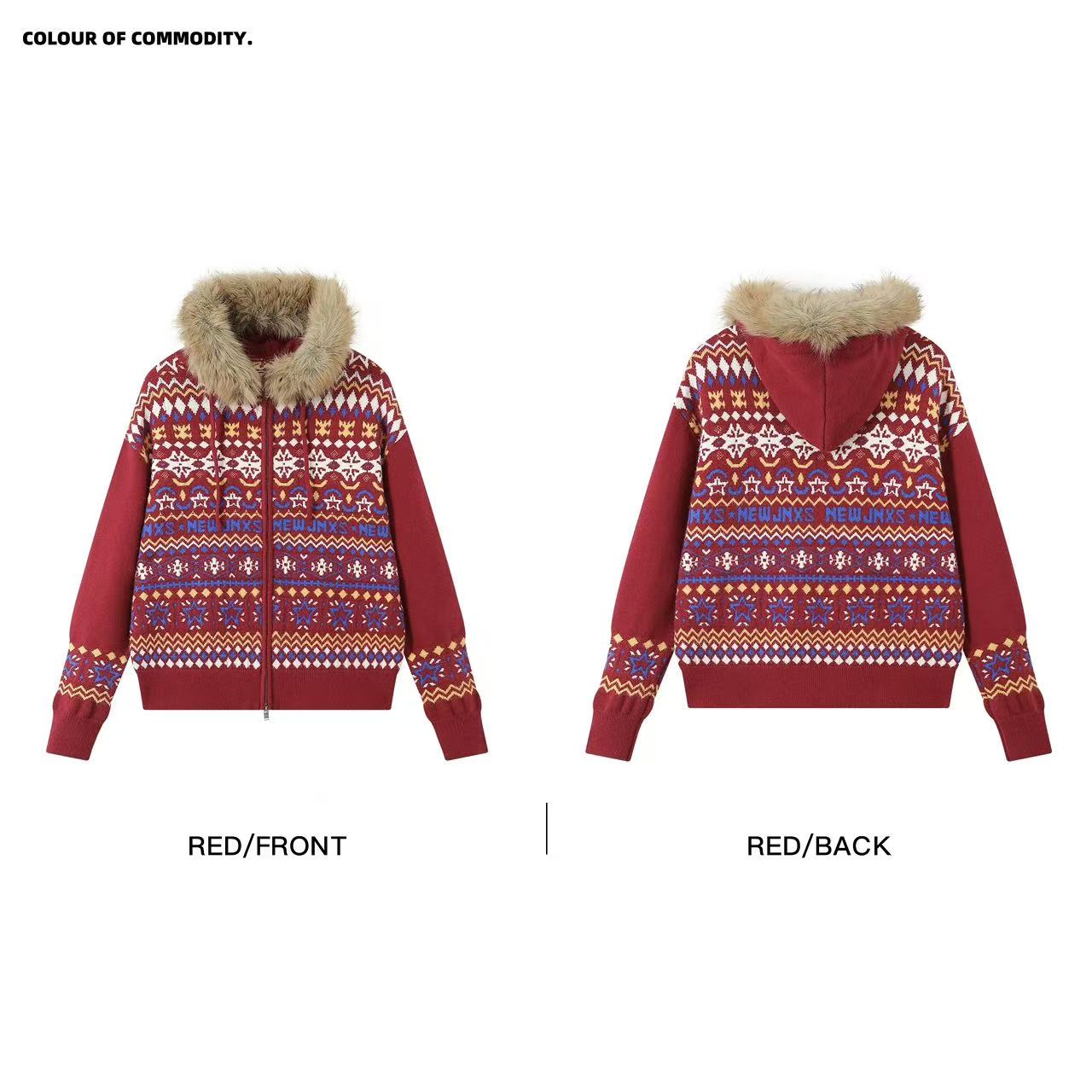 Matching Style Set-NewJNXS Fair Isle Sweater(Adult)