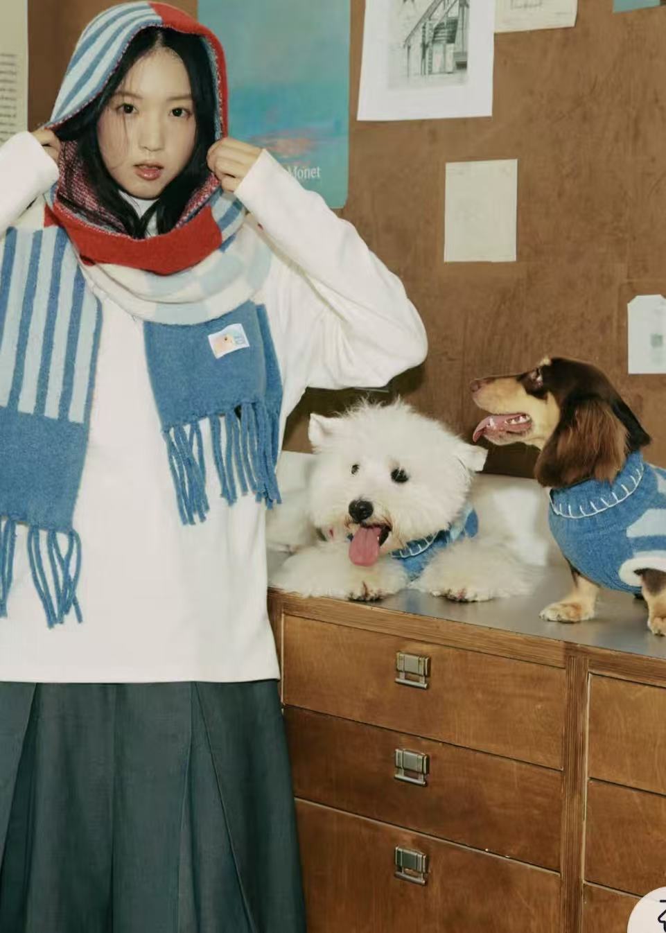 MIMIRO Casae Color Scarf(adult)